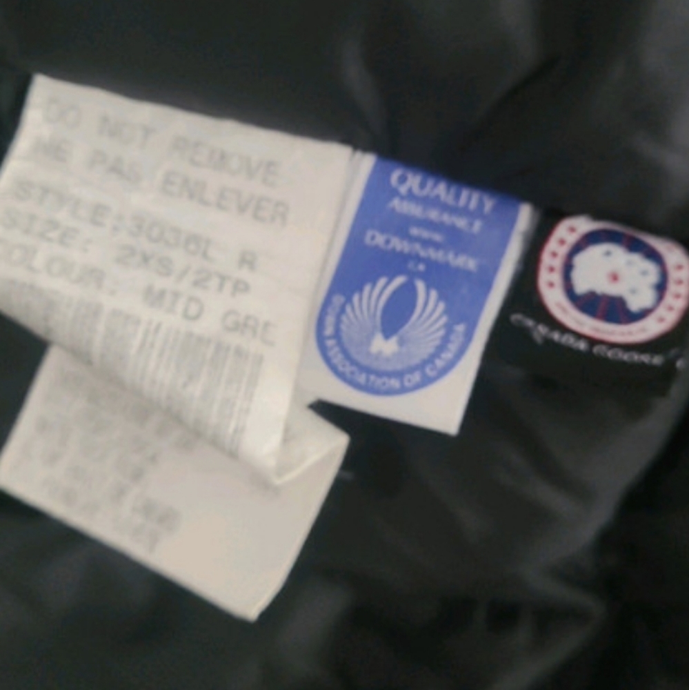 Canada Goose Whsitler Parka - Graphite Size XXS - Picture 2 of 7